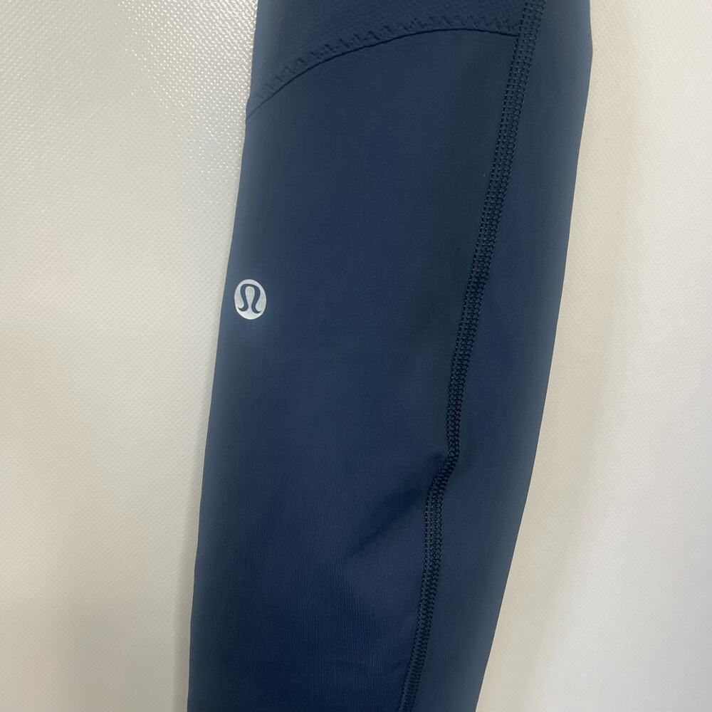 Lululemon Run: Get Up And Glow Tight In Inkwell/C… - image 8